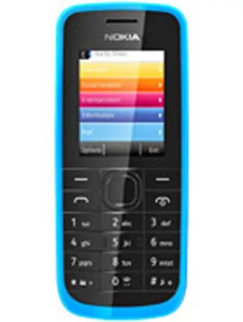 nokia 109 - Specifications