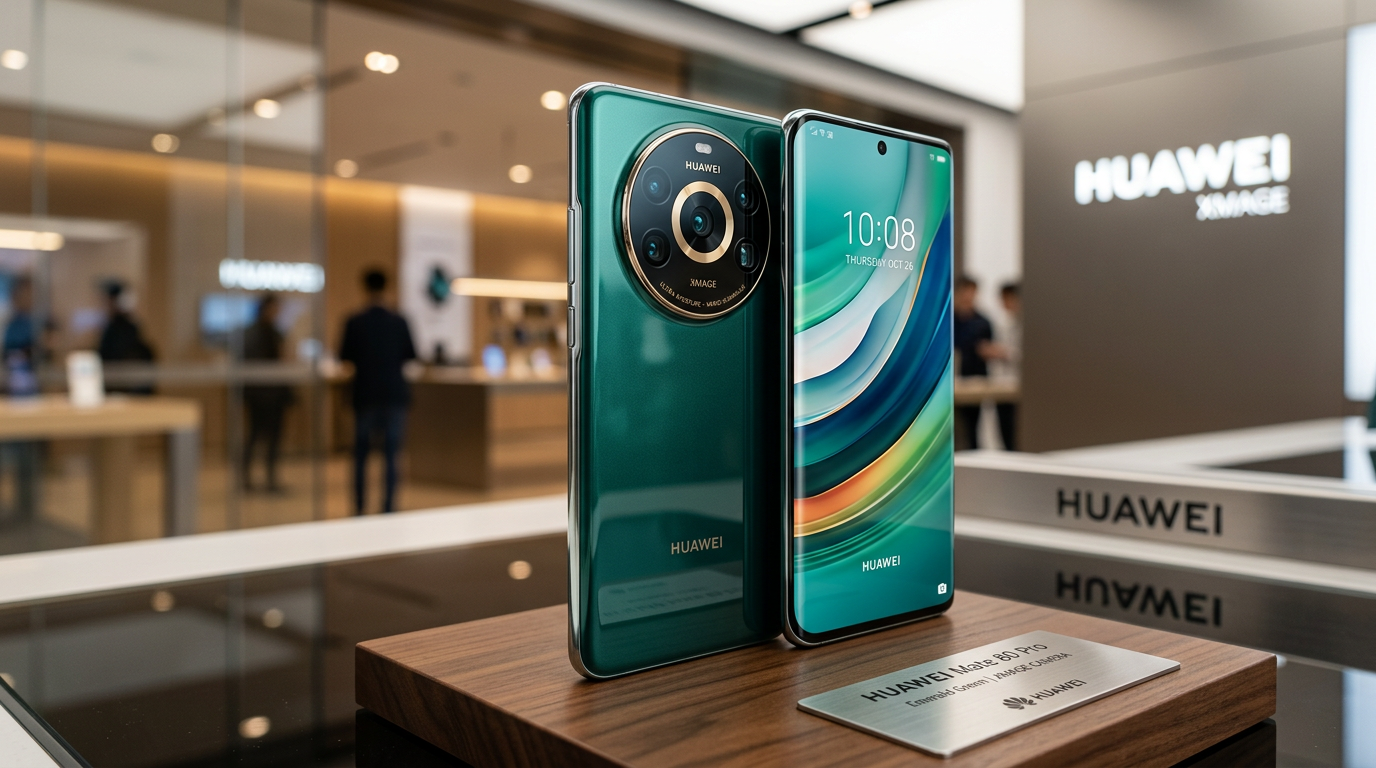 Huawei Mate 80 Pro Arrives with Native HarmonyOS NEXT and Variable Aperture XMAGE