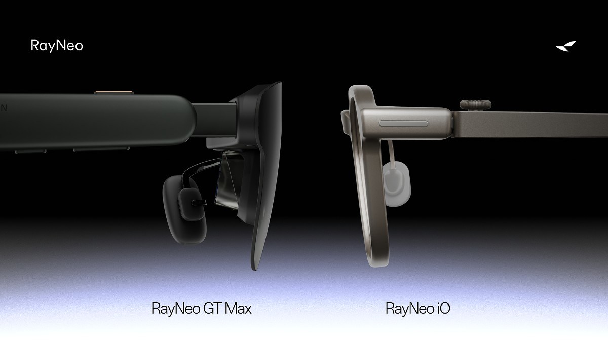 RayNeo unveils productivity-focused iO glasses and multimedia-focused GT glasses
